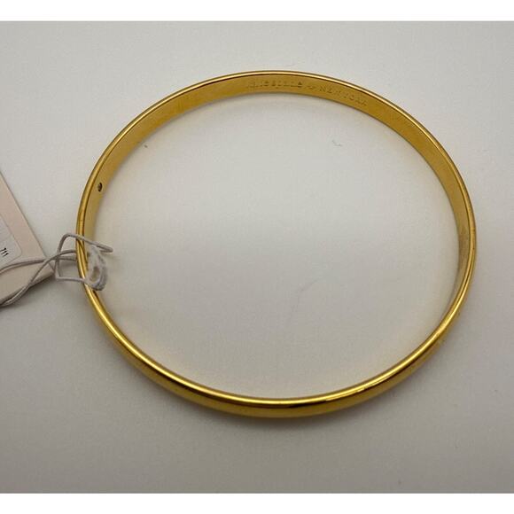 Kate Spade New York 3 Pc BUNDLE Disco Pansy Earrings/Necklace ❤️ of Gold Bangle! - Picture 7 of 14